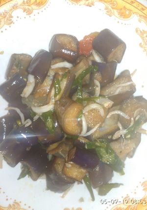 Foto resep Sambel terong teri medan