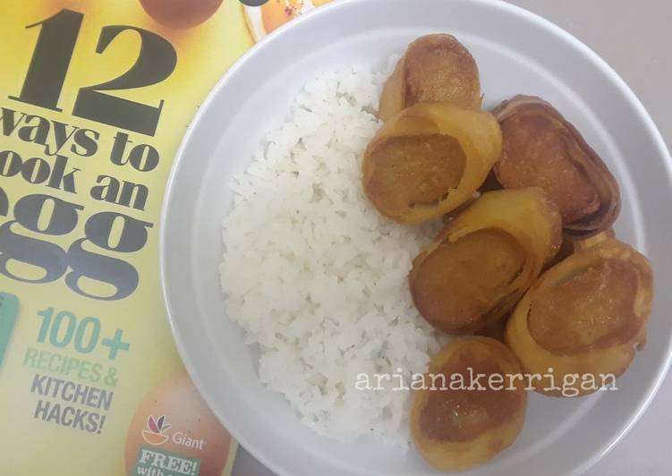 Chicken egg roll ala h*kben