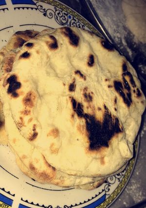صورة لوصفة خبز لبناني