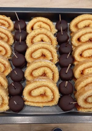 Piskótatekercs recept fotója