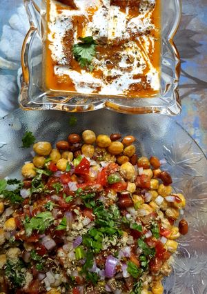 A picture of Healthy peanut chaat easy and quick recipe.