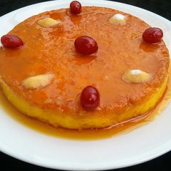 Caramel Bread Custard Pudding A picture of Caramel Bread Custard Pudding.