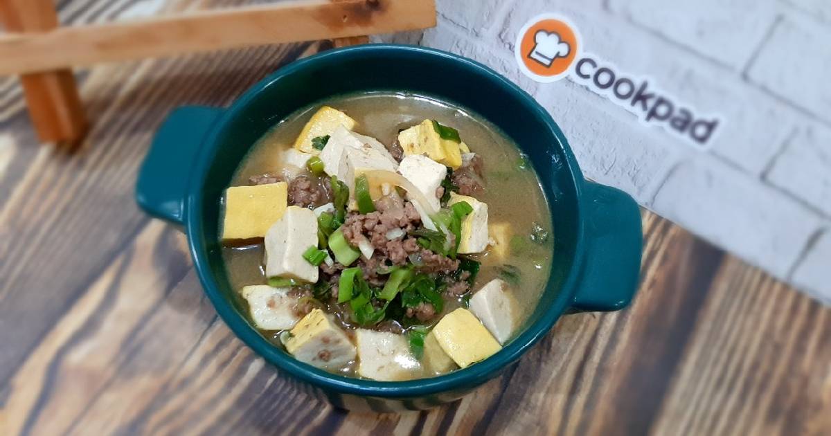 Resep Mun Tahu Daging Giling Oleh Tehitaa Cookpad