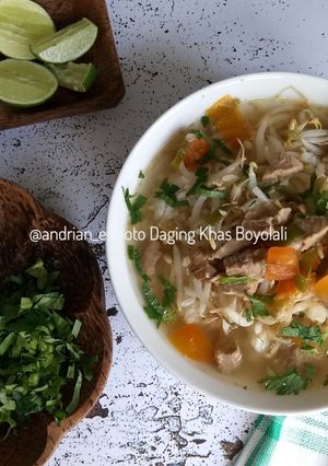 Foto resep Soto Daging Bening Khas Boyolali