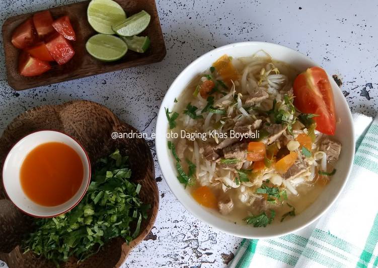  Resep  Soto  Daging  Khas  Boyolali  FestivalResepAsia 