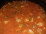 Carne con papas