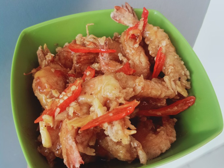 Anti Ribet, Memasak Udang Crispy Pedas Asam Manis No Ribet Simpel