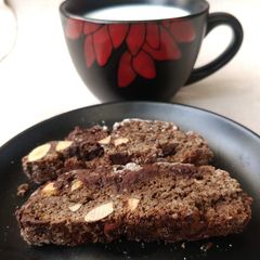 A picture of Choco-Almond Biscotti.