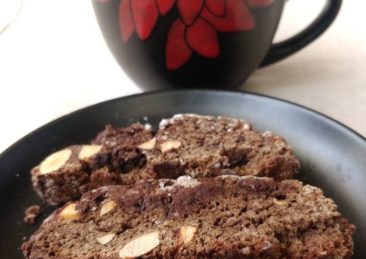 Steps to Prepare Perfect Choco-Almond Biscotti