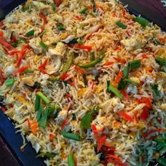 A picture of Fried rice.
