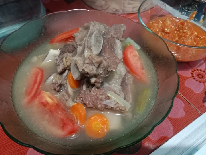 Langkah Mudah untuk Membuat Resep Sop iga sapi Anti Ribet, Lezat