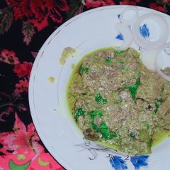 A picture of Mutton pasanday Rizaala.