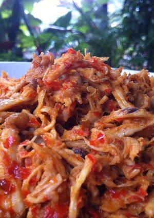 Foto resep Ayam Suwir Pedas