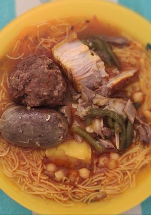 Una foto de Cocido de la Vega Baja (receta de mi suegra)