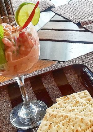 Una foto de Cóctel de camarón 🍤