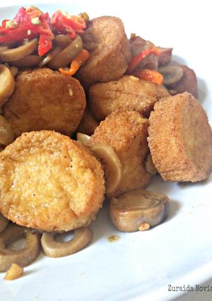 Foto resep Tumis Tofu Jamur