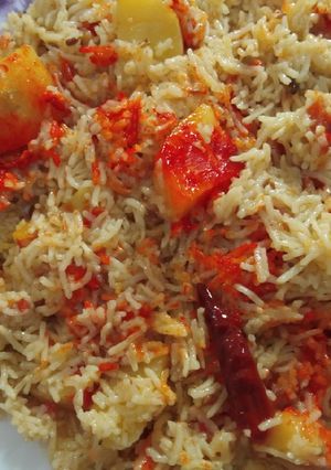 A picture of Veg pulao.