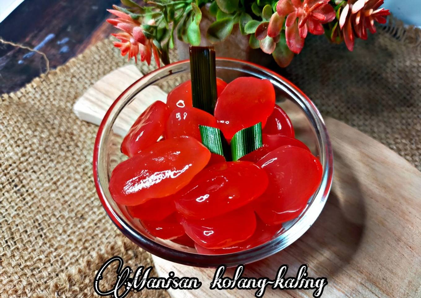 35. Manisan kolang kaling
