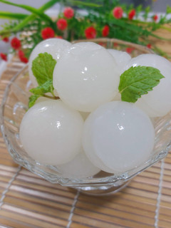 Foto resep Bola Air Kelapa (Isian Mochi Kelapa)