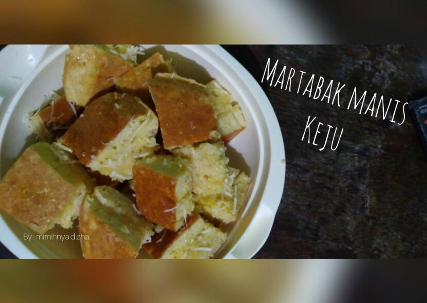 Martabak manis keju original (teflon) - resep kuliner nusantara