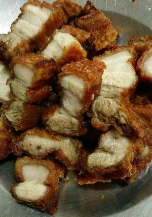 รูปของ หมู3ชั้นทอดน้ำปลา