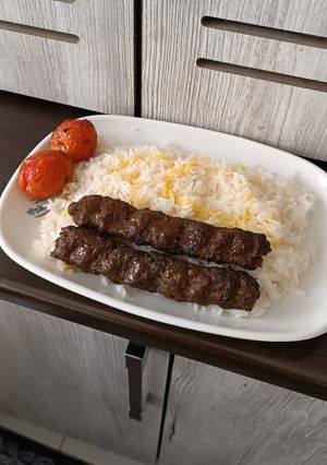 عکسی از دستور کوبیده خونگی
