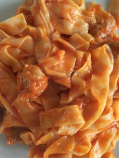 عکسی از دستور فتوچینه (Fettuccine) - پاستای تازه