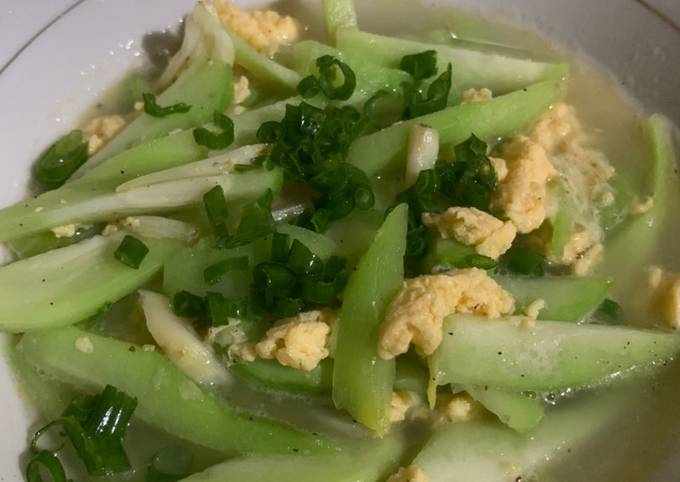 Standar Cara termudah membuat Tumis Sayur Labu Telur sajian Idul Adha dijamin nagih banget