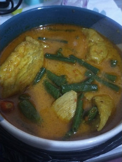 Foto resep Gulai Ayam Tahu Kacang panjang