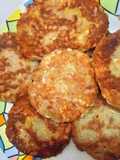 Potato Patties with Tuna and Cheese
