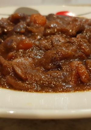 Foto principal de Guiso de ternera con champiñones y zanahorias