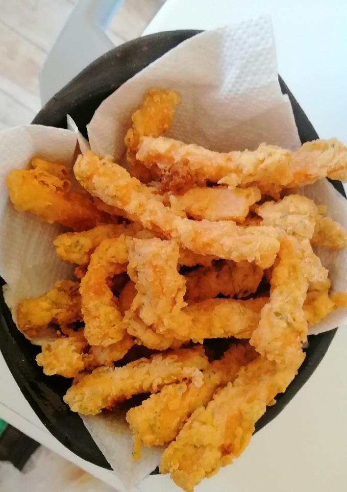 Una foto de Chicharrón de jibia