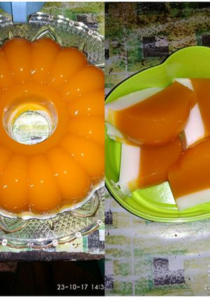 Foto resep Puding susu labu kuning