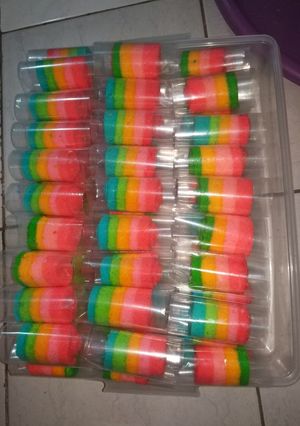 Foto resep Rainbow roll cake