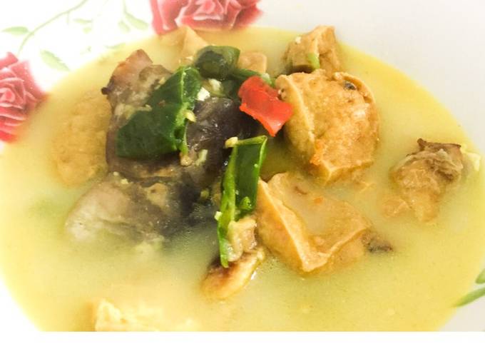 Resep Sayur Lodeh Ikan Asap Cabe Hijau ❣️ Anti Gagal