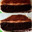 Chocolate Curtard Cream Cake(Kue Krim Custard Cokelat)