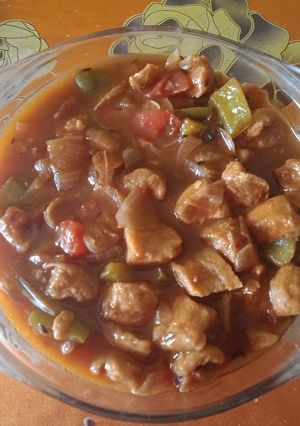 ঝাল ঝাল চিলি সয়াবিন(chilli Soya bean recipe in Bengali) রেসিপির প্রধান ছবি