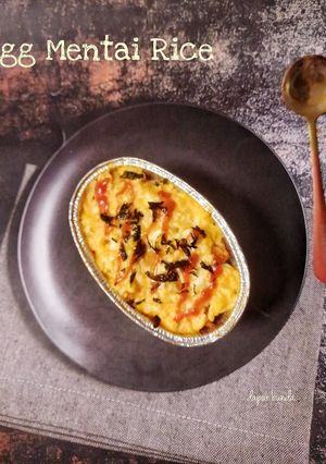 Foto resep Egg Mentai Rice