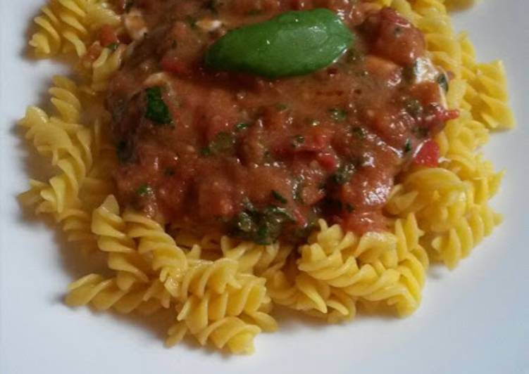 Easiest Way to Prepare Favorite Simple Pasta Basil