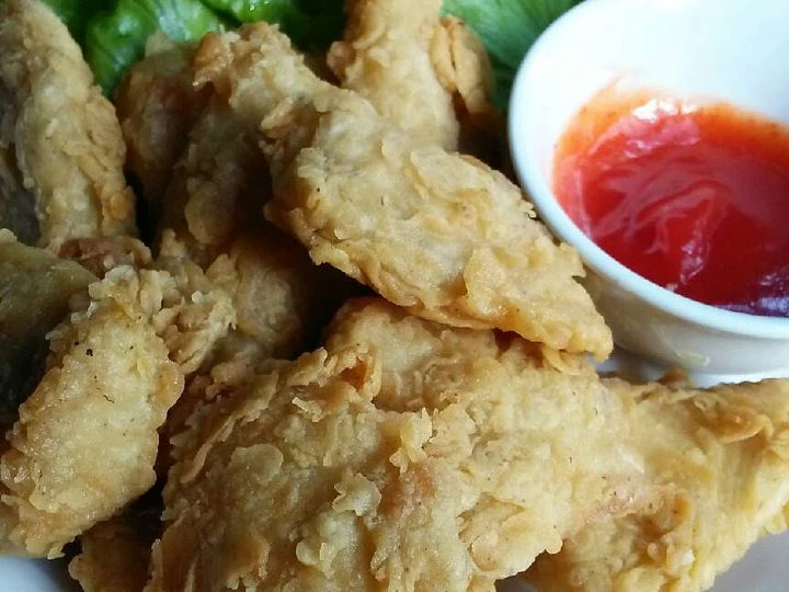 Cara Mudah Menyiapkan Resep Fillet kakap crispy simple bahrie yang Sempurna Anti Ribet, Mantap