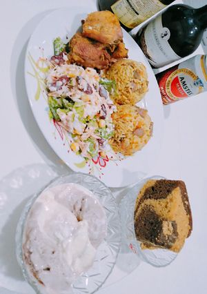 A picture of Pilaf rice.