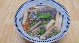 Hình ảnh món Canh Chua Cá Rô Bông Súng
