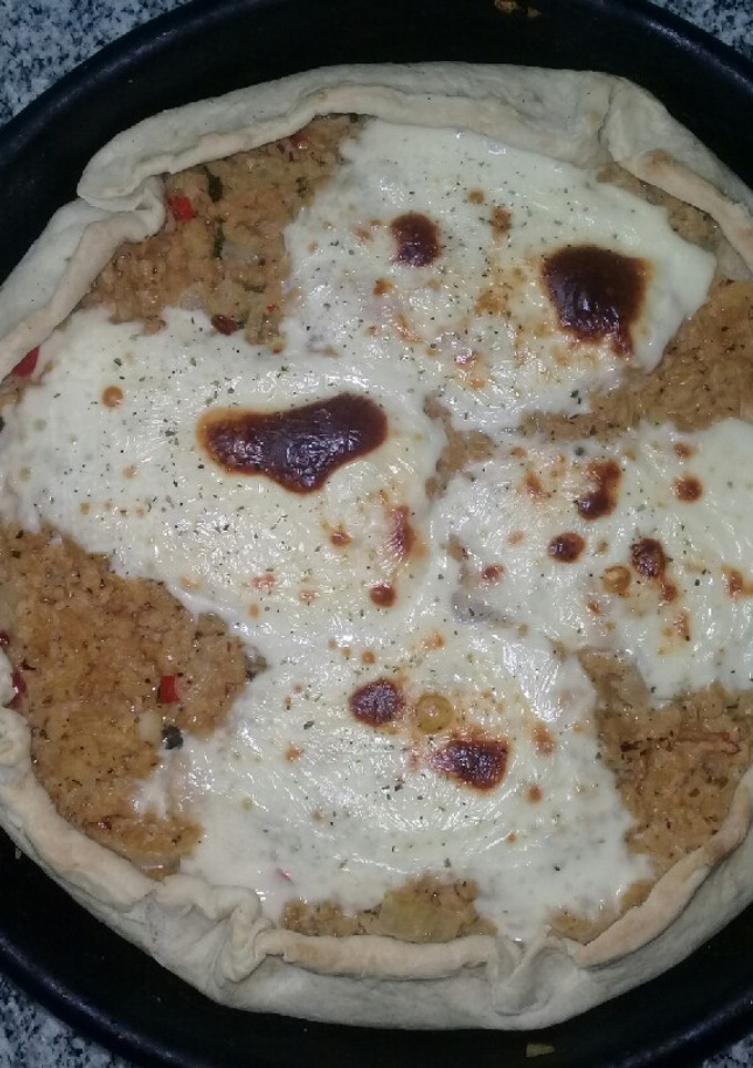 Una foto de Tarta de Texturizado de Soja
