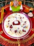 Rajwadi Dryfruit Sabudana Kheer (Navratri Fasting Maa Durga Ambe Bhavani Bhog)