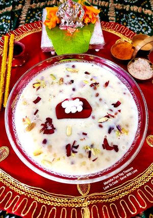 A picture of Rajwadi Dryfruit Sabudana Kheer (Navratri Fasting Maa Durga Ambe Bhavani Bhog).