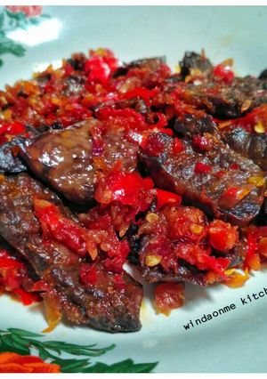 Foto resep Dendeng Paru Balado