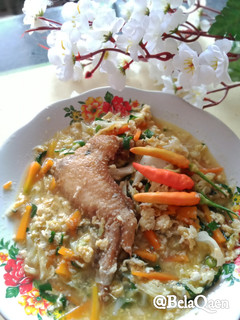 Foto resep Orak Arik Sayap dan Telur Ayam