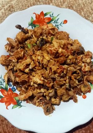Foto resep Ikan suwir tempe pedas