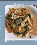 Miến xào heo cay