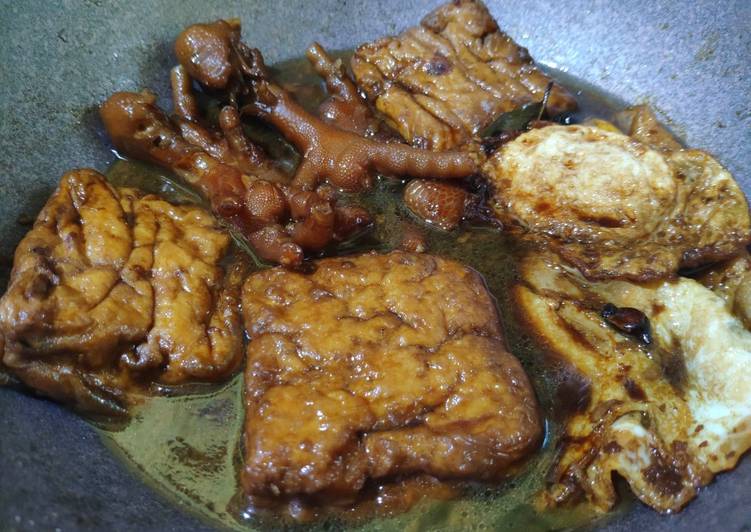 Resep Semur Tahu yang Lezat Sekali